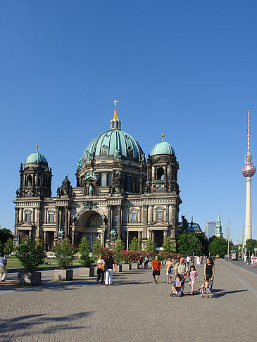 Fotos Berliner Dom mit Fernsehturm | Berlin