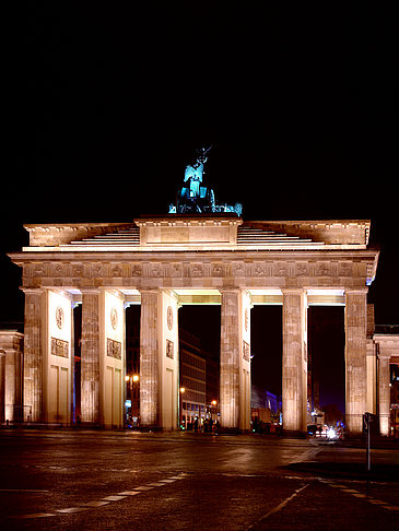 Foto Brandenburger Tor - Blick nach Osten