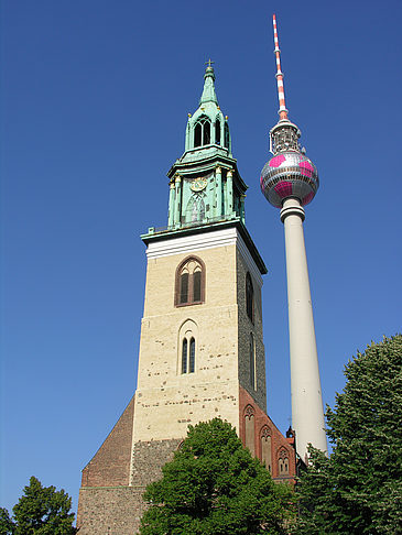 Fotos Fernsehturm und Marienkirche