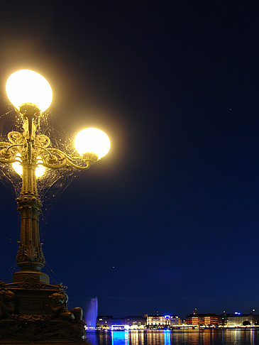 Foto Laterne und Binnenalster