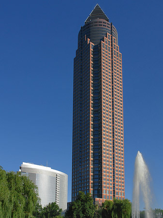 Fotos Messeturm mit Ludwig-Erhard-Anlage | Frankfurt am Main