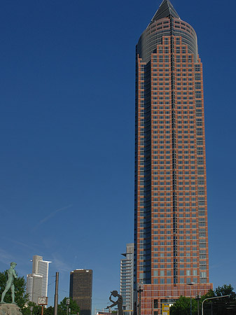 Fotos Messeturm mit Ludwig-Erhard-Anlage | Frankfurt am Main