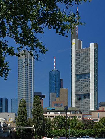 Skyline von Frankfurt Fotos