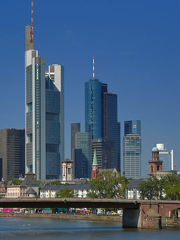 Skyline von Frankfurt Foto 