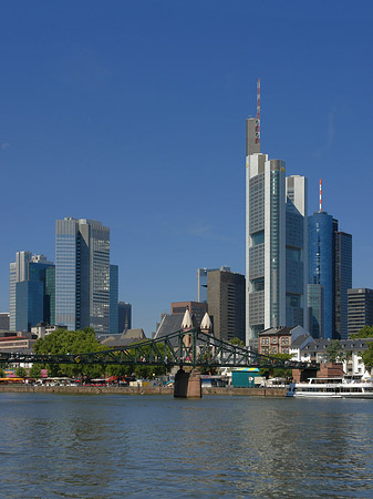 Skyline von Frankfurt Foto 