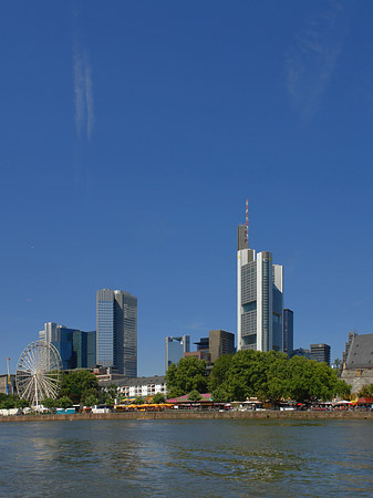 Skyline von Frankfurt Foto 