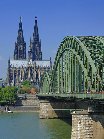 Fotos Hohenzollernbrücke am Kölner Dom | Köln