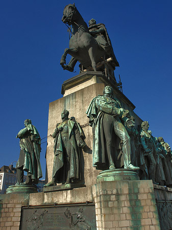 Foto Reiterstandbild - Köln