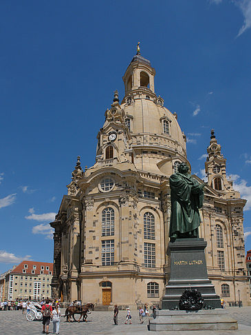 Foto Frauenkirche und Neumarkt