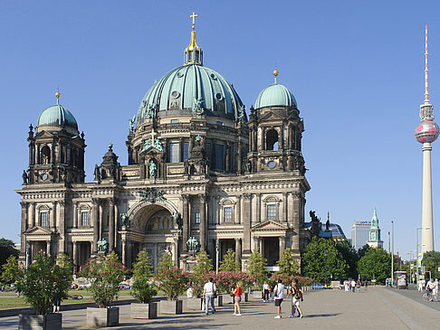 Fotos Berliner Dom mit Fernsehturm | Berlin