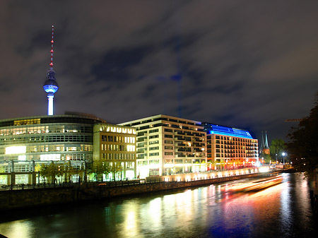 Spree und Fernsehturm Foto 