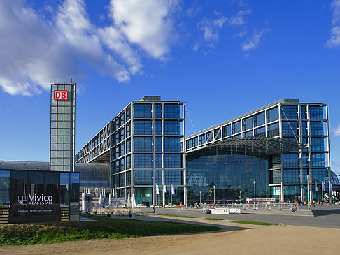 Blick auf den Hauptbahnhof Foto 