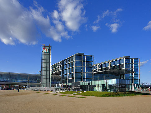 Blick auf den Hauptbahnhof Foto 