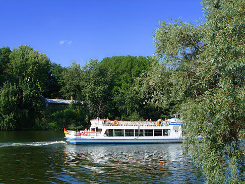 Schiffe an der Pfaueninsel Foto 