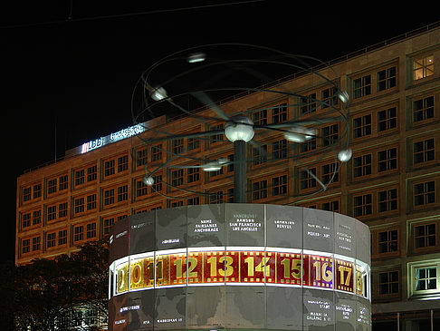 Weltzeituhr am Alexanderplatz