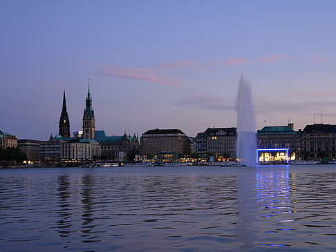 Fontäne auf der Binnenalster