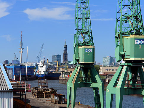 Foto Blick auf die Innenstadt - Hamburg