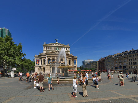 Fotos Alte Oper mit Häusern | Frankfurt am Main