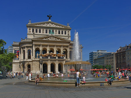 Alte Oper mit Opernplatz