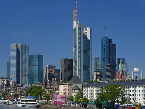 Skyline von Frankfurt Fotos