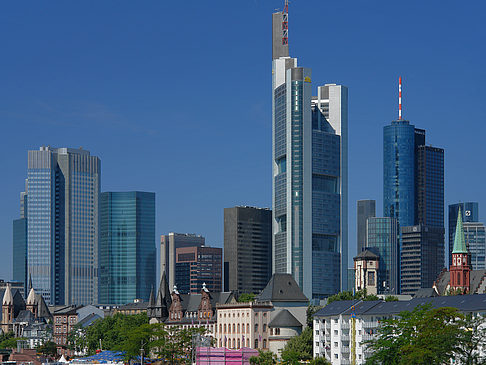 Skyline von Frankfurt Fotos