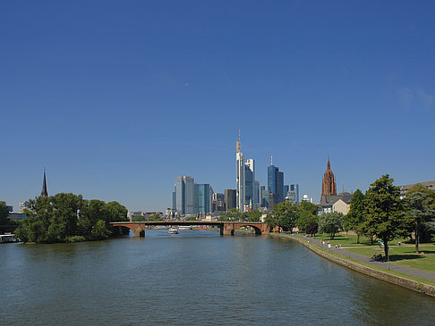 Fotos Blick von Obermainbrücke | Frankfurt am Main