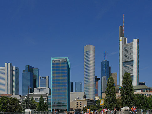 Skyline von Frankfurt Foto 