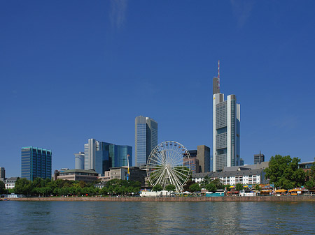 Foto Skyline von Frankfurt - Frankfurt am Main