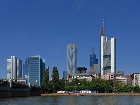 Skyline von Frankfurt Foto 