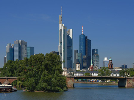 Foto Skyline von Frankfurt