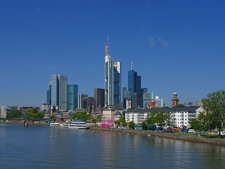 Foto Skyline von Frankfurt