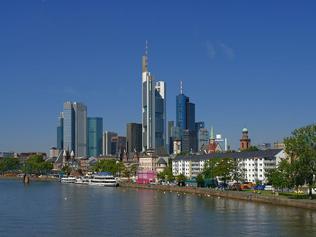 Skyline von Frankfurt Fotos