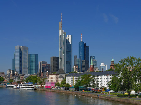 Foto Skyline von Frankfurt - Frankfurt am Main