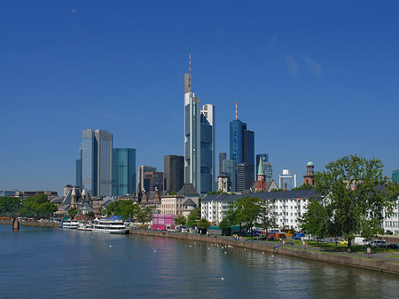 Skyline von Frankfurt Foto 