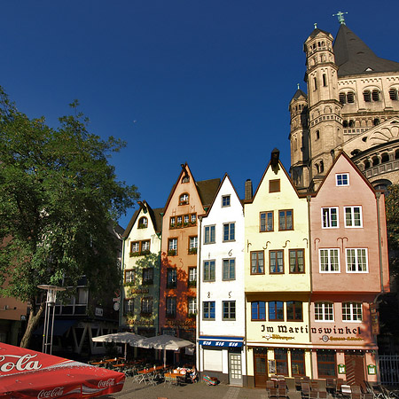 Groß St Martin hinter Fischmarkt Fotos