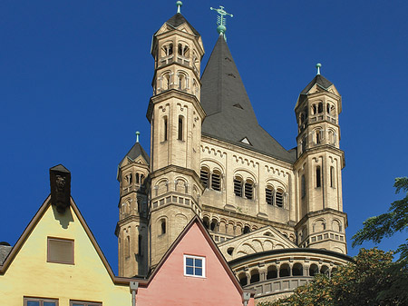 Groß St Martin hinter Fischmarkt Fotos