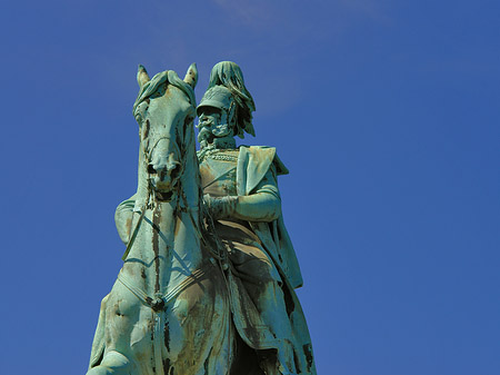 Foto Reiterstatue - Köln