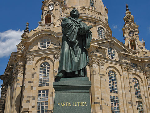 Fotos Frauenkirche und Lutherdenkmal