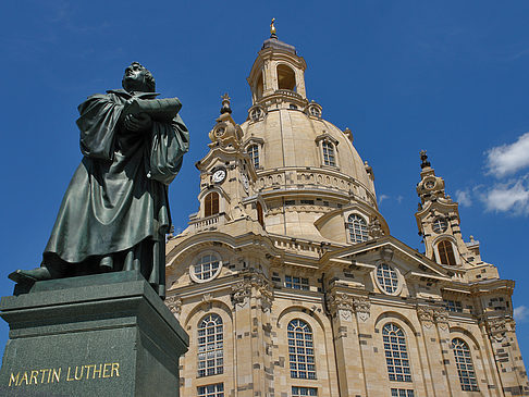 Fotos Frauenkirche und Lutherdenkmal