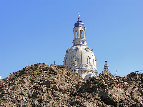 Baustelle Frauenkirche Foto 